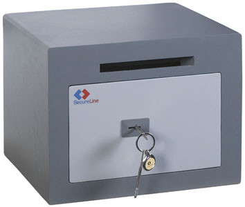Coffre tirelire SecureLine &agrave; cl&eacute; Deposit 32K