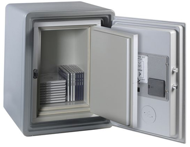 Coffre ignifuge informatique Secure Disc 36E ouvert